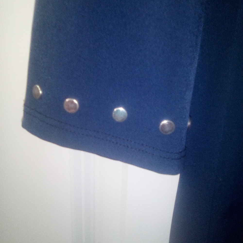 JM Collection Classic Elegance Smart Casual Modest Tailoring 3/4 Sleeve Size M - Picture 2 of 4